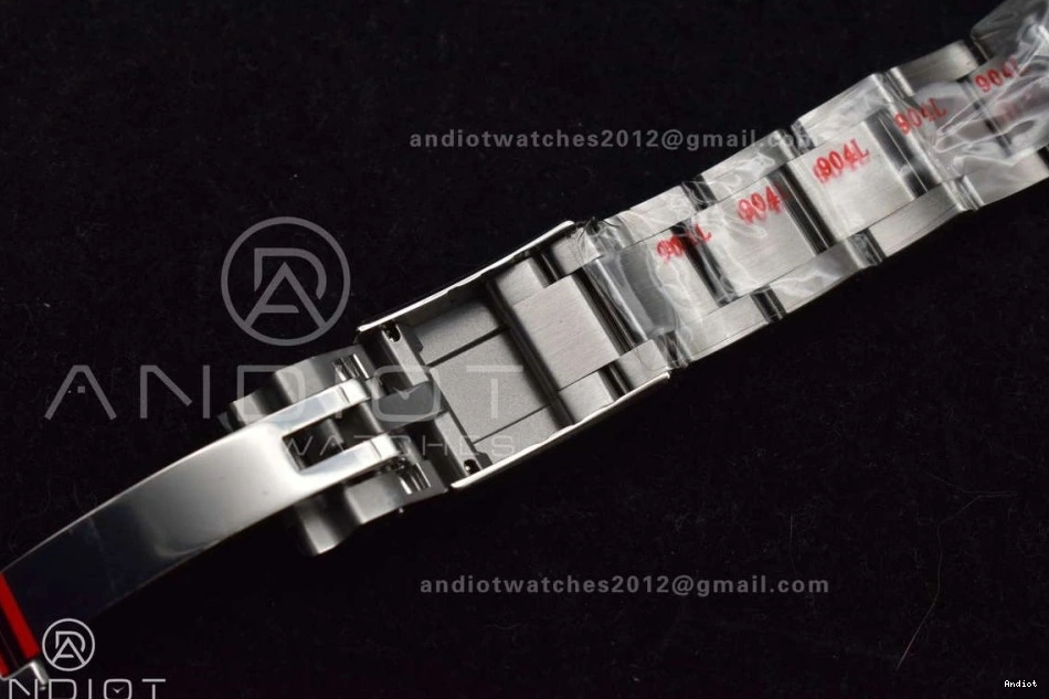 Clone Bracelet Ice Asian SS Markers Dial DD4131 SS on Sticks 904L Best Edition Blue 904L 126506 Daytona 1:1 VSF Super 0511